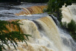 De Kakabeka Falls bij Thunderbay